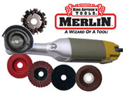 MERLIN - The World's Smallest Chain Saw - Power Carving Tool Set