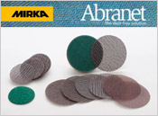 Abranet Sanding Discs from Mirka...
