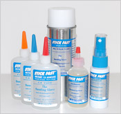 Stick-Fast Cyanoacrylate Adhesives (CA Glues)