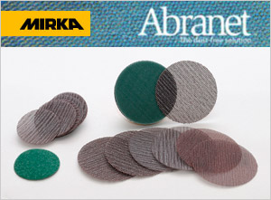 Woodturning Abrasives / Abrasive Discs / Mirka Abranet Sanding Discs