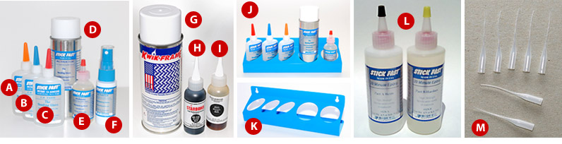 Stick-Fast CA Glue Products
